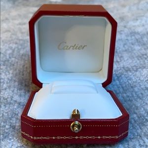 Authentic Cartier ring box